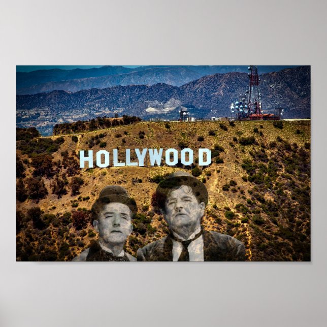 Spöken från Hollywood Poster (Framsidan)