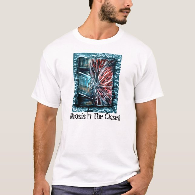 Spöken i garderoben t-shirt (Framsida)
