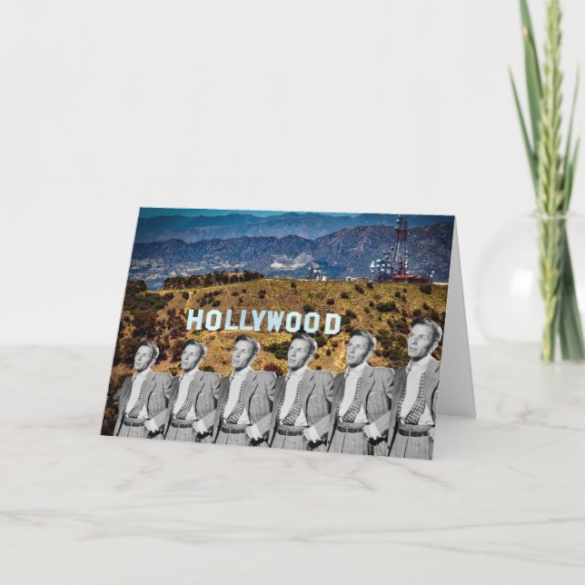 Spöken i Hollywood Kort (Framsida)