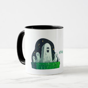Spöken i natten mugg