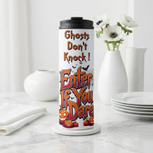 Spöken knackar inte | Kom in om du törs Halloween
