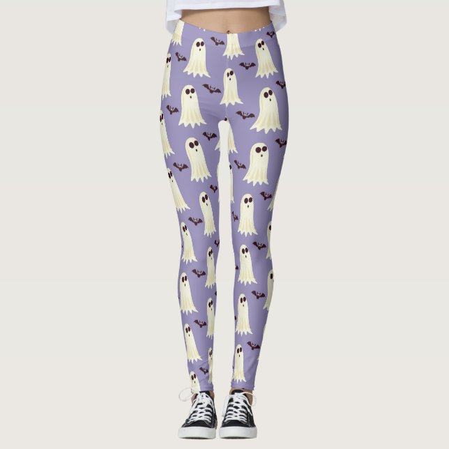 Spöken och fladdermus-leggingar leggings (Framsida)