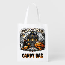 Spöken och pumpor på Halloween-natten