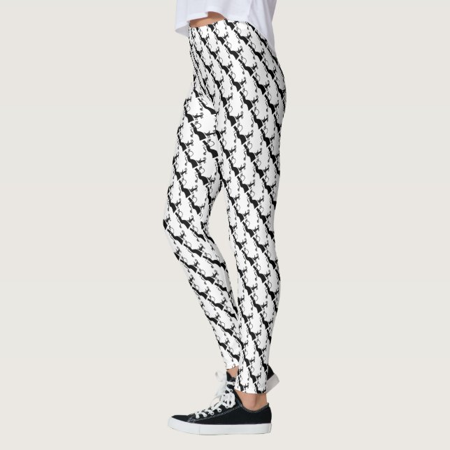 Spöken och svarta katter leggings (Vänster)
