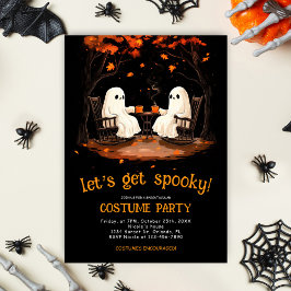 Spöken Oktobertaloky Halloween fest Inbjudningar