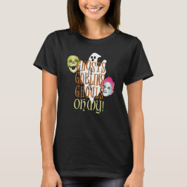 SPÖKEN & ONDSKAPAR & ODJUR ÅH NEJ T SHIRT