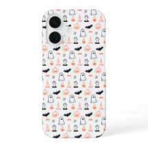 Spöken Pumpa Fladdermöss Boo Halloween Fodral