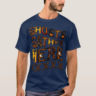 Spöken samlas här t shirt