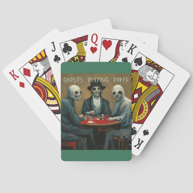 Spöken Spelar upp bokkort Casinokort (Baksidan)
