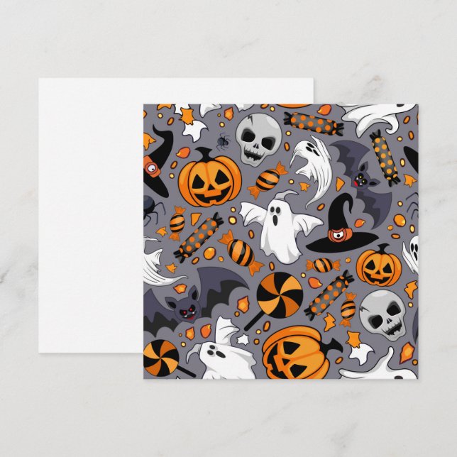 Spöken-talesman och Creepy Cute-monster (Fram/baksida)