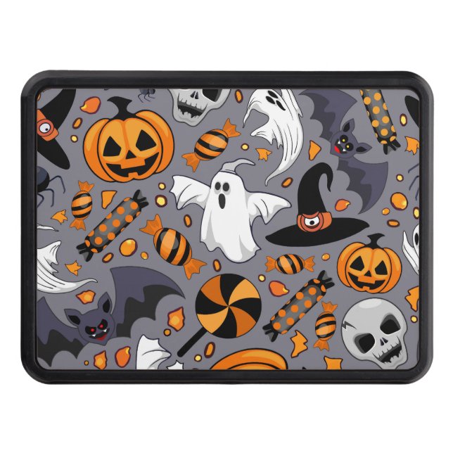 Spöken-talesman och Creepy Cute-monster Dragkroksskydd (Framsidan)