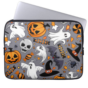 Spöken-talesman och Creepy Cute-monster Laptop Fodral
