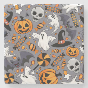 Spöken-talesman och Creepy Cute-monster Stenunderlägg