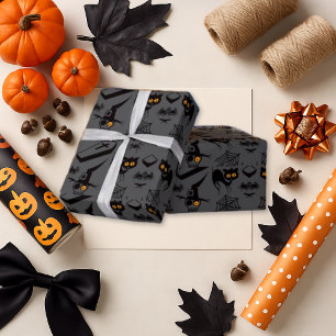 Spöken & Uggla Haunted Night Halloween Presentpapper