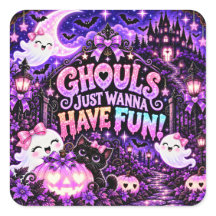 Spöken Vill Bara Ha Kul Skräckfylld Halloweenfest