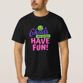 Spöken vill bara ha kul t shirt