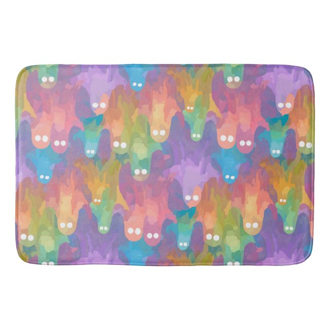 Spöken WHO Dare Badrumsmatta (Framsidan)