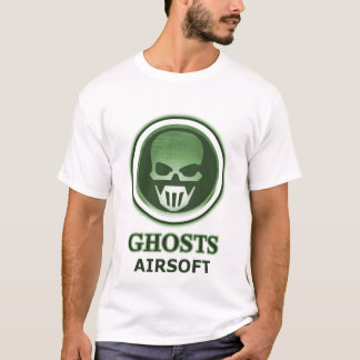 SpökenTshirt - vit T-shirt