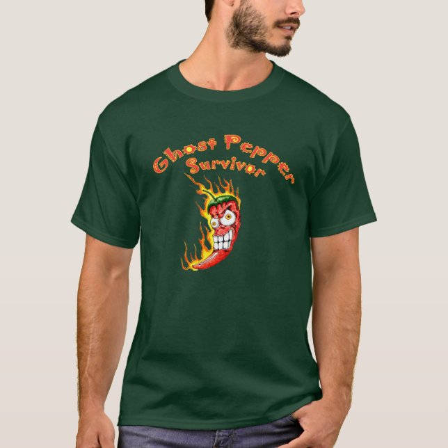 Spökepepparöverlevande T Shirt (Framsida)