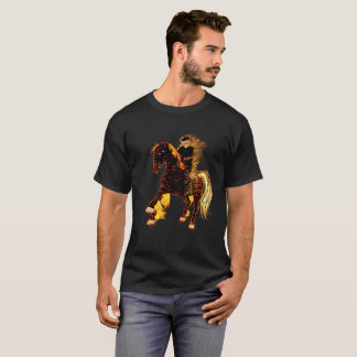 Spökeryttare på häst t-shirt