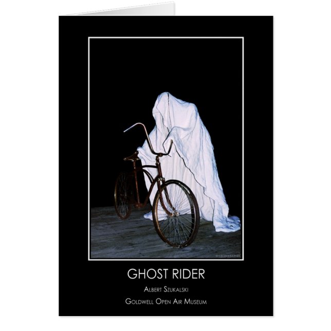 Spökeryttare R513 Hälsningskort (Framsidan)