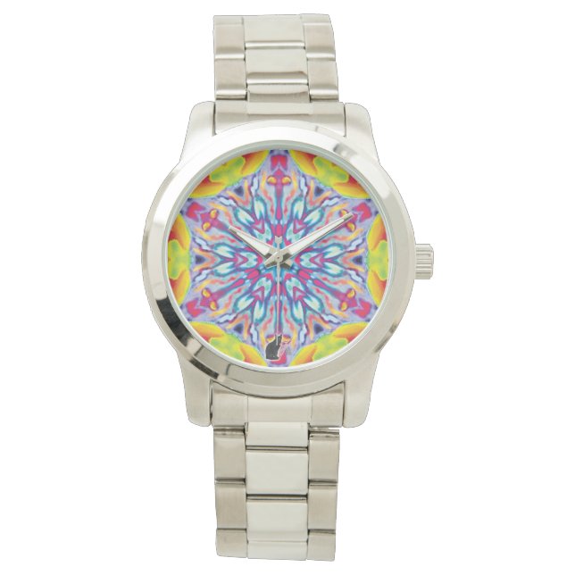 Spokes Kaleidoscope Watch Armbandsur (Framsida)