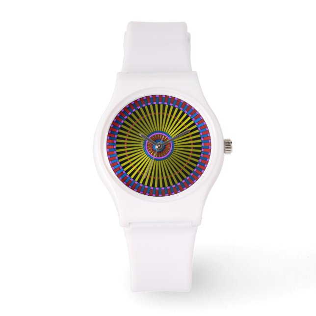 Spokes Metallic Armbandsur (Framsida)
