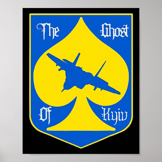 Spöket från Kiev Kiev Ukraina Esspiloten  Poster (Framsidan)