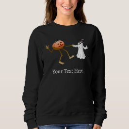 Spöket och pumporna Halloween-dans T Shirt