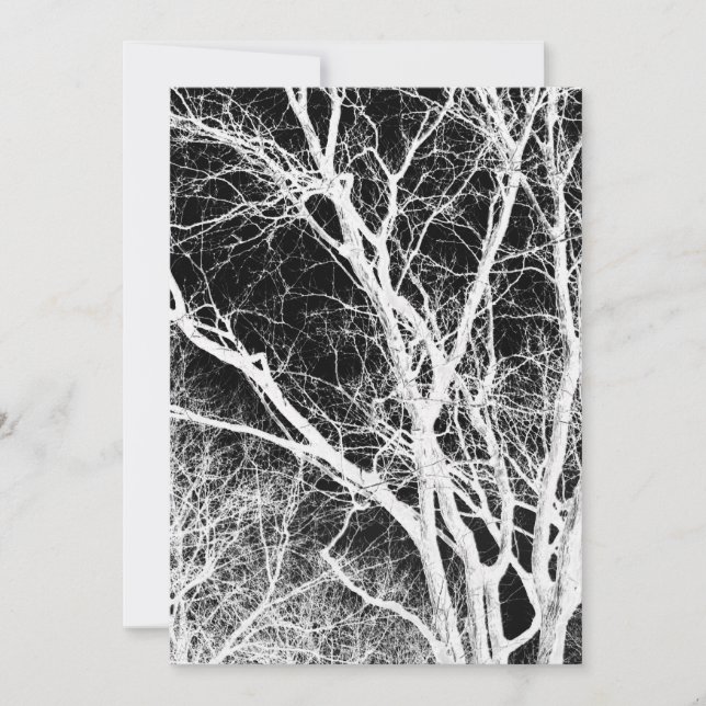 spöketräd inbjudningar (Framsida)