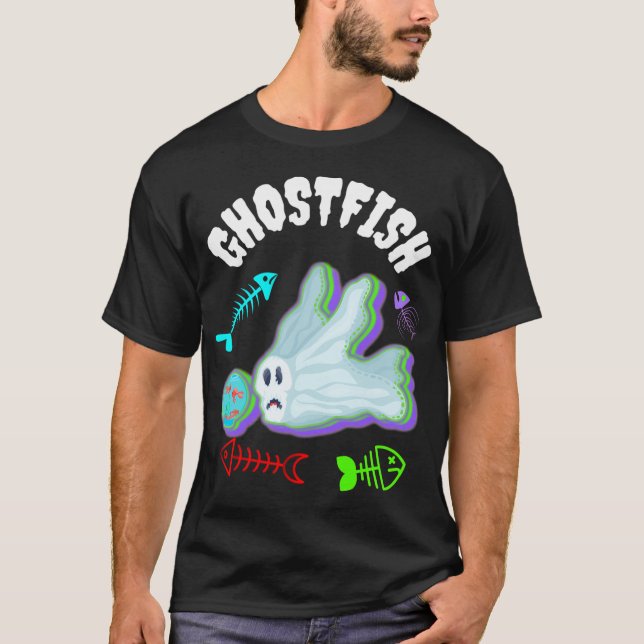 Spökfisk T Shirt (Framsida)