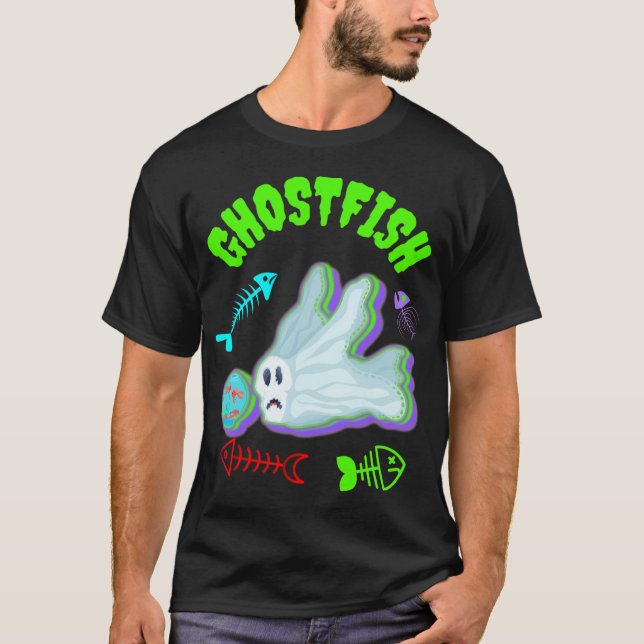 Spökfisk T Shirt (Framsida)