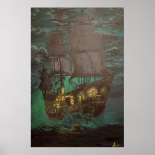spökfrakt, flygande nederländare, lärare poster