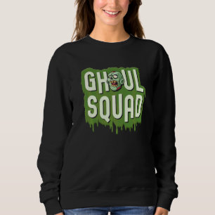 Spökgrupp Halloweenbesättning Söt Zombie T Shirt