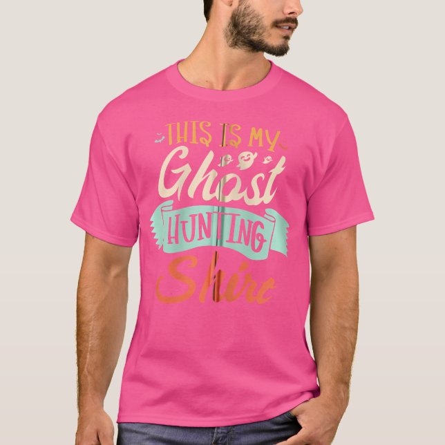 Spökjägare dragkedja t shirt (Framsida)