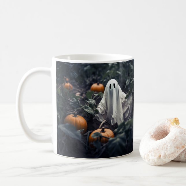 Spökjakt nr 10 kaffemugg (Med munk)