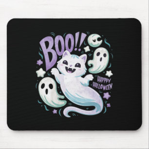 Spökkatten Boo Kitty Halloween  Musmatta