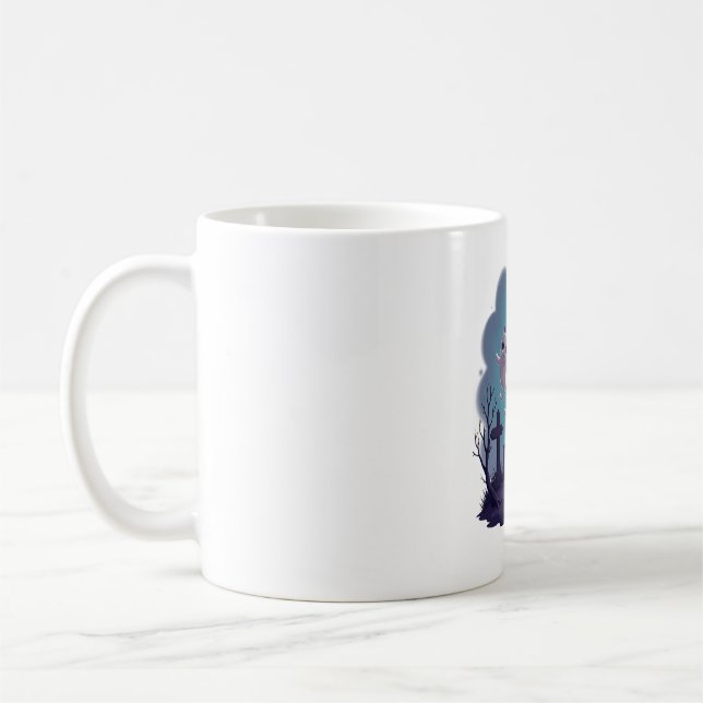 Spökkattsparad Kaffemugg (Vänster)