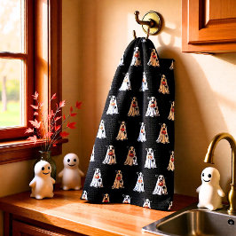 Spökko Halloween Roligt Muu Jag Menar Buu Kökshandduk
