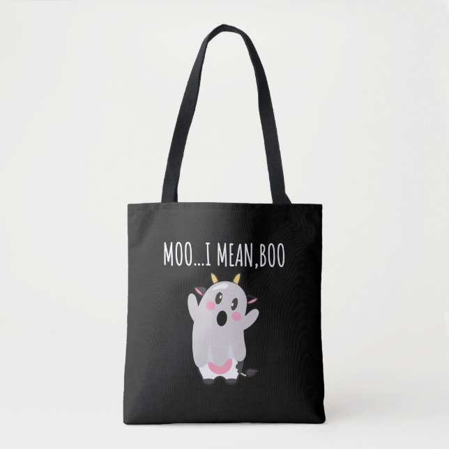 Spökko Mörar Jag Menar Buu Halloween-present Tygkasse (Framsida)