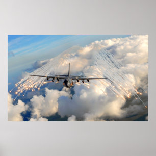 Spöklik AC-130 Poster