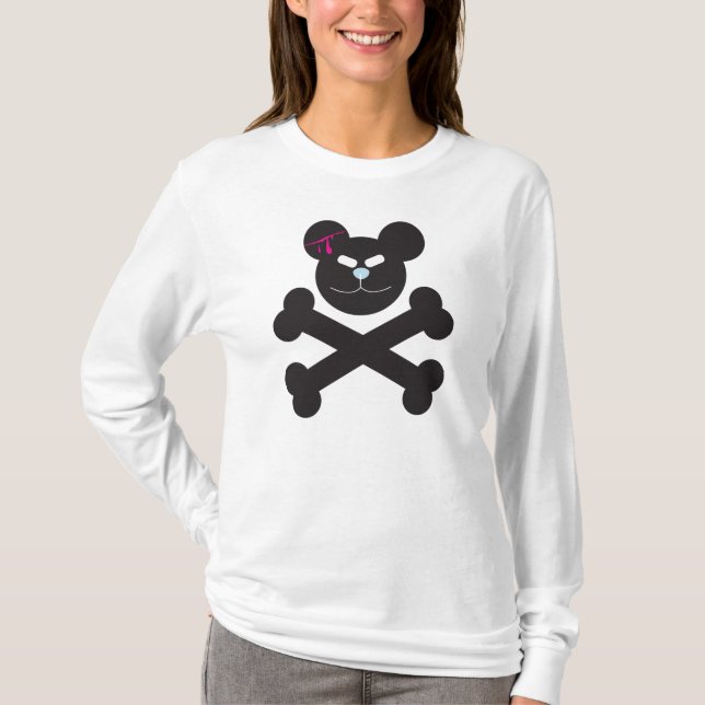 Spöklik björnskjorta t shirt (Framsida)