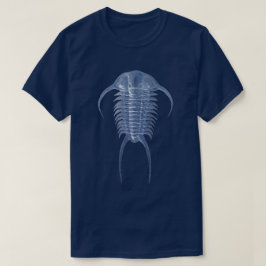 Spöklik blå Paraceraurus Trilobit T Shirt
