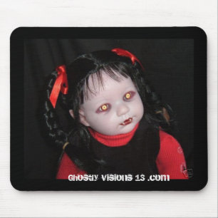 Spöklik fasadocka för visioner 13 halloween musmatta