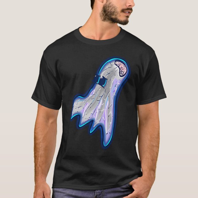 Spöklik fisk t shirt (Framsida)