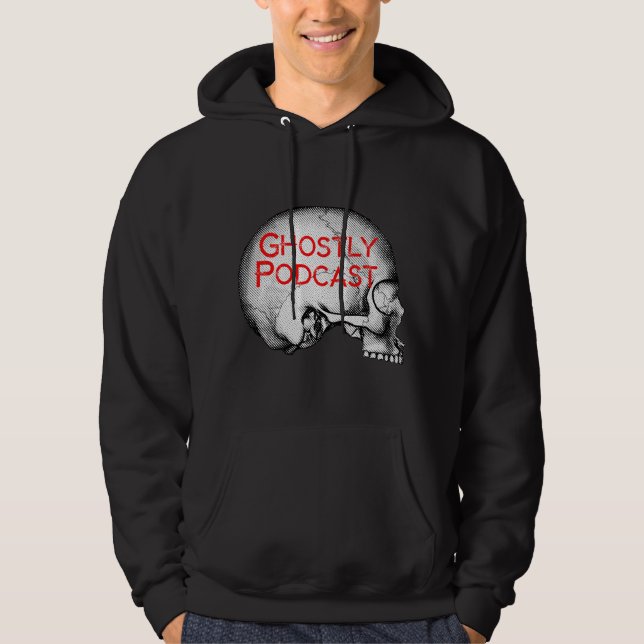 Spöklik logotypHoodie Hoodie (Framsida)