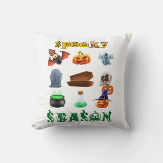 spöklik säsong Miniatyrbild av konstverk, Glad Ha Kudde