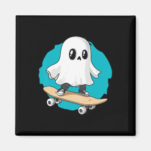 Spöklik Trippy Vaporwave Halloween Techno Rave Edm Magnet