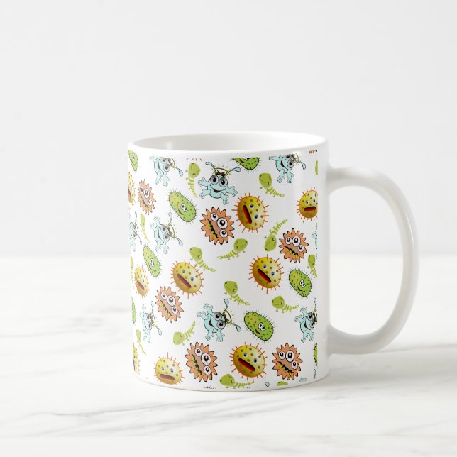 Spöklika lilla monster kaffemugg (Höger)