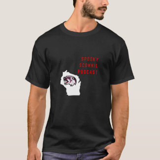 Spöklika Sconnie Podcastmanar utslagsplats T Shirt